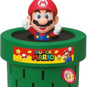 TOMY Pop Up Super Mario Kids Game - Super Mario Toys and Family Games Game Night